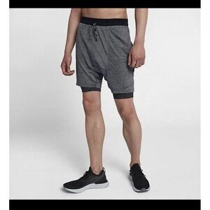 Nike Dry Running Division Shorts 2-in-1 Men's Size Small Stride